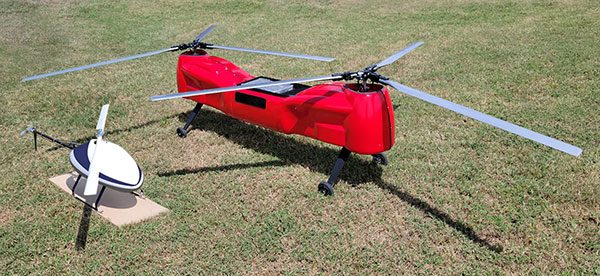Sky Power & UAS-GS present two new helicopters at AUVSI 2021